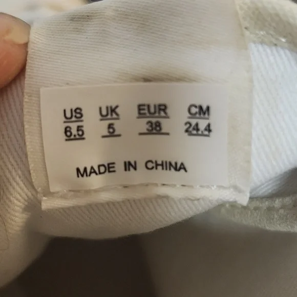 Isabel Marant Benkeen Canvas High-Top Sneaker 6.5 - Picture 8 of 8